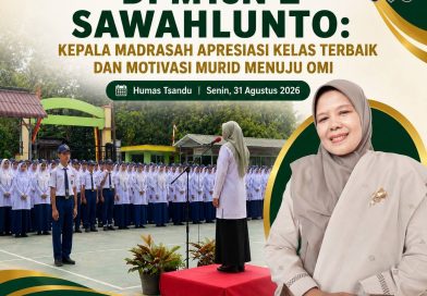 Upacara Senin di MTsN 2 Sawahlunto: Kepala Madrasah Apresiasi Kelas Terbaik dan Motivasi Murid Menuju OMI Upacara Senin di MTsN 2 Sawahlunto: Kepala Madrasah Apresiasi Kelas Terbaik dan Motivasi Murid Menuju OMI