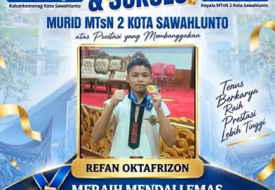Refan Oktafrizon Raih Medali Emas Kejuaraan Provinsi, Harumkan Nama MTsN 2 Kota Sawahlunto Refan Oktafrizon Raih Medali Emas Kejuaraan Provinsi, Harumkan Nama MTsN 2 Kota Sawahlunto