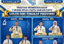 Membanggakan! 7 Murid MTsN 2 Kota Sawahlunto Lolos OMI Tingkat Provinsi Membanggakan! 7 Murid MTsN 2 Kota Sawahlunto Lolos OMI Tingkat Provinsi