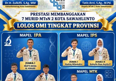 Membanggakan! 7 Murid MTsN 2 Kota Sawahlunto Lolos OMI ke Tingkat Provinsi Membanggakan! 7 Murid MTsN 2 Kota Sawahlunto Lolos OMI ke Tingkat Provinsi